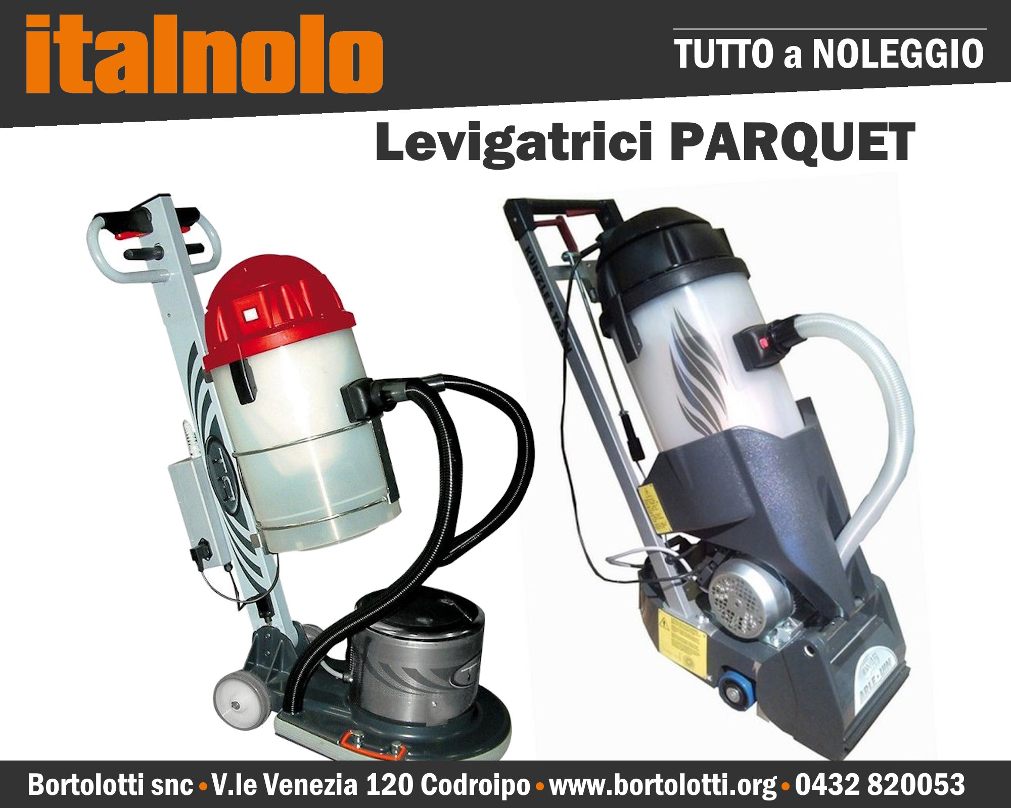 Noleggio Levigatrice Parquet pavimenti in legno Codroipo Udine